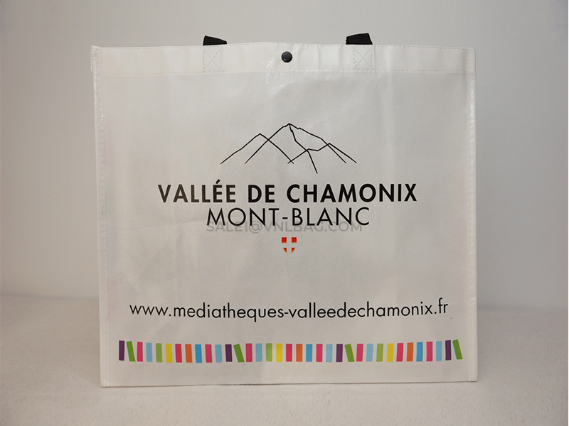 PP non woven mate lamination with button